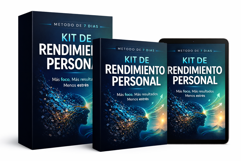 PACK DE EBOOKS - KIT DE RENDIMIENTO PERSONAL + 3 BONOS